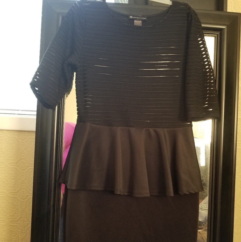 Peplum Dress
